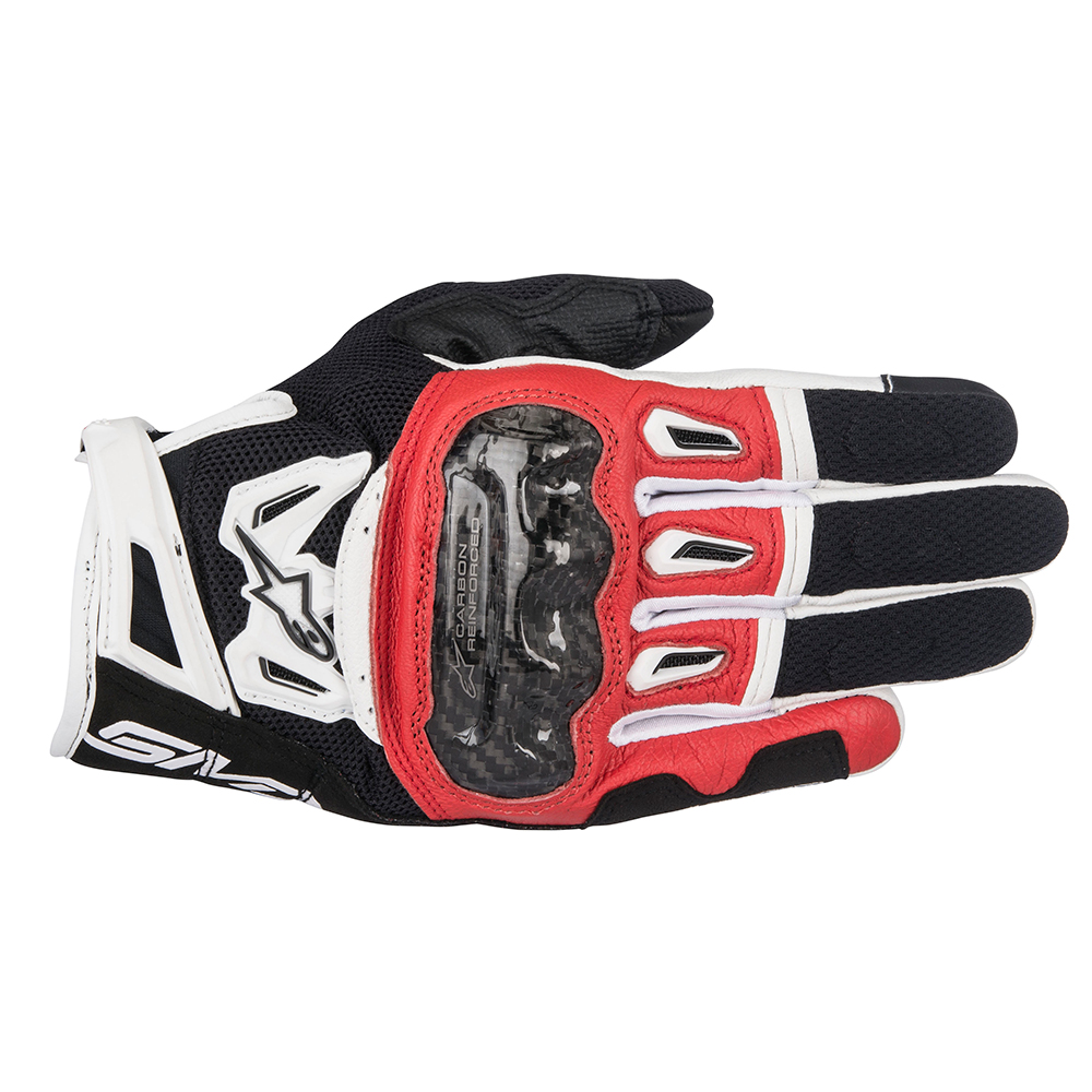 Alpinestars Alpinestars SMX-2 Air Carbon v2 Gloves Black Red & White